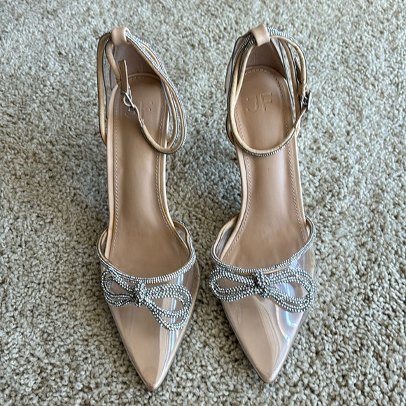 Rhinestone bow stilettos - Picture 2 of 6